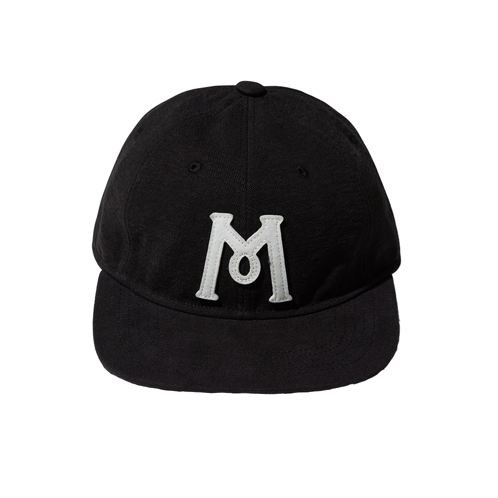 오가프 옥스포드 M 로고 6P 캡 빈티지블랙(OGARP Oxford M Logo 6P Cap Vintageblack)