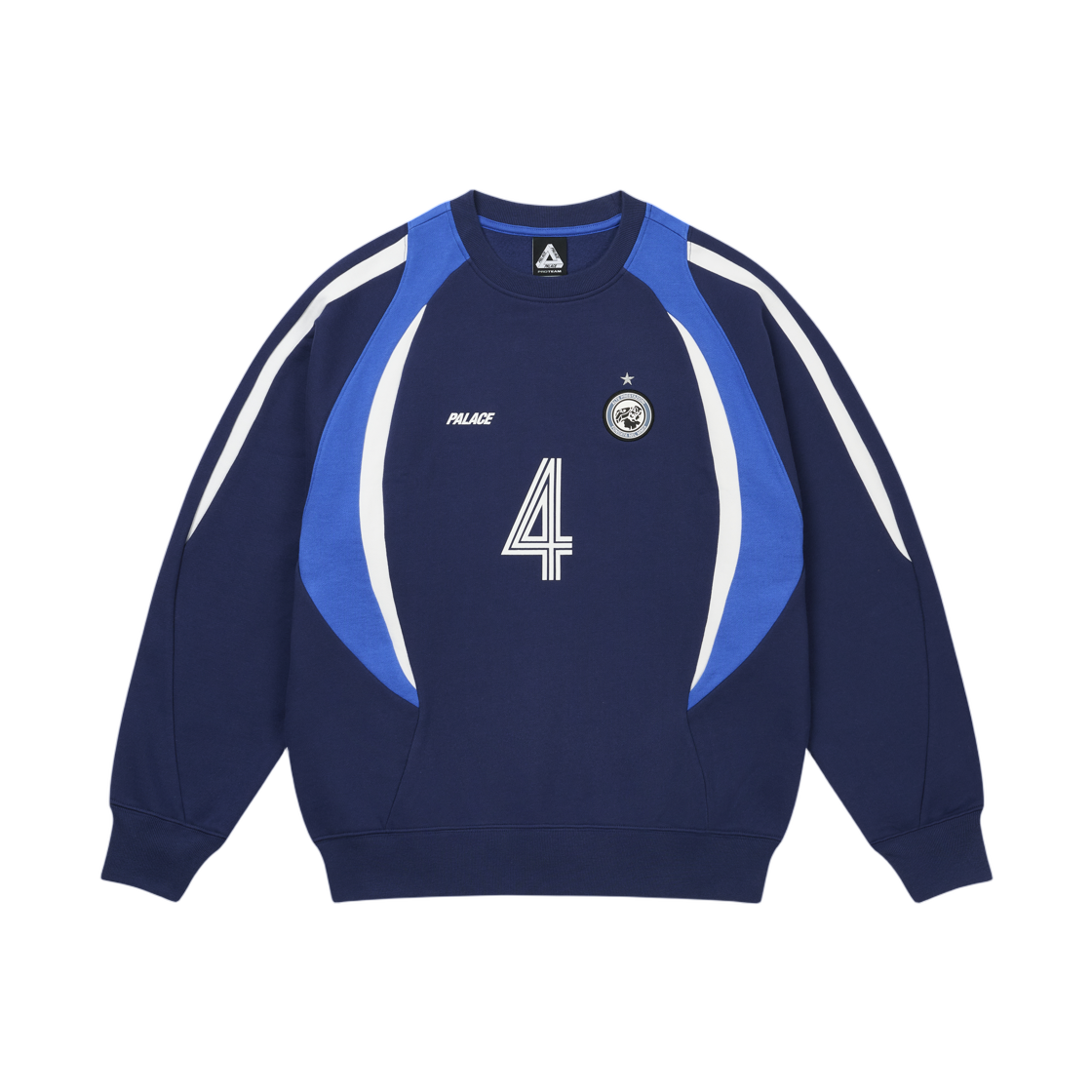- Palace Phantasy Warm Up Crew Blues - 25FW