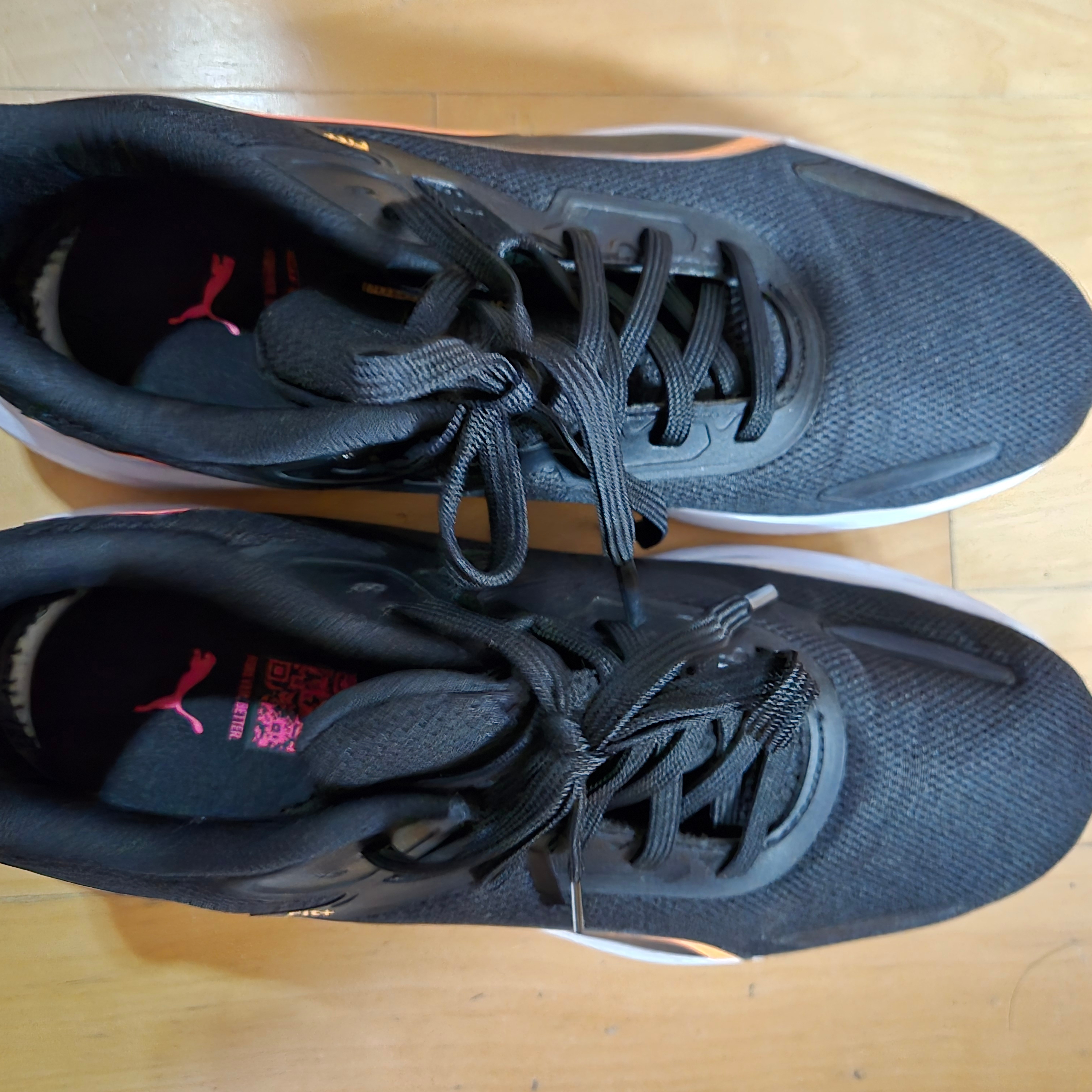 Puma Skyrocket Lite Puma Black Puma White 착용 스타일