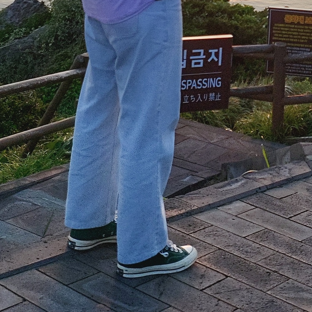 Converse Chuck 70 High Midnight Clover 착용 스타일