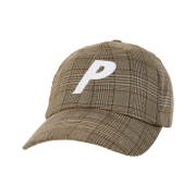 Palace P 6-Panel Houndstooth Brown - 25FW