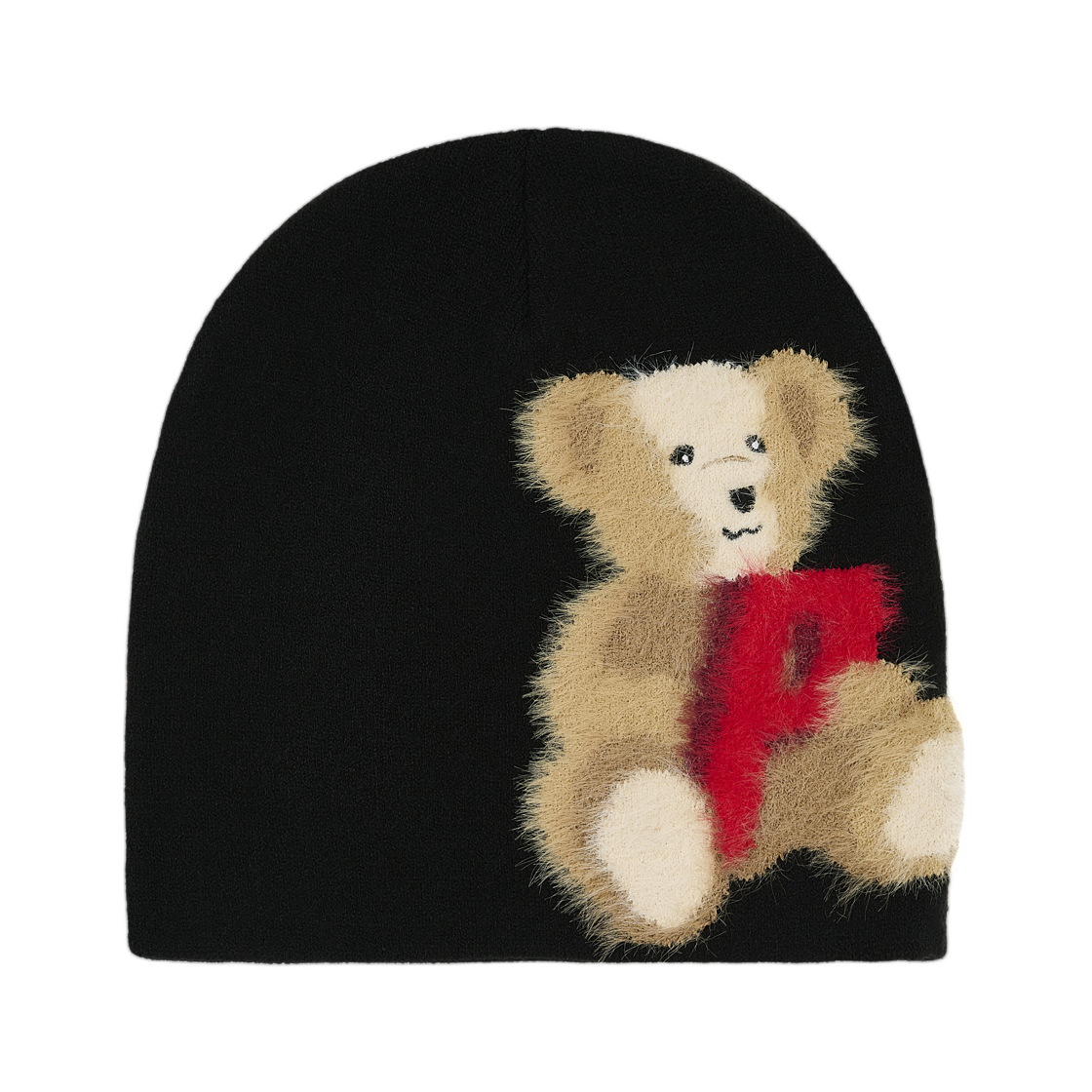 - Palace P Bear Nein Cuff Beanie Black - 25FW