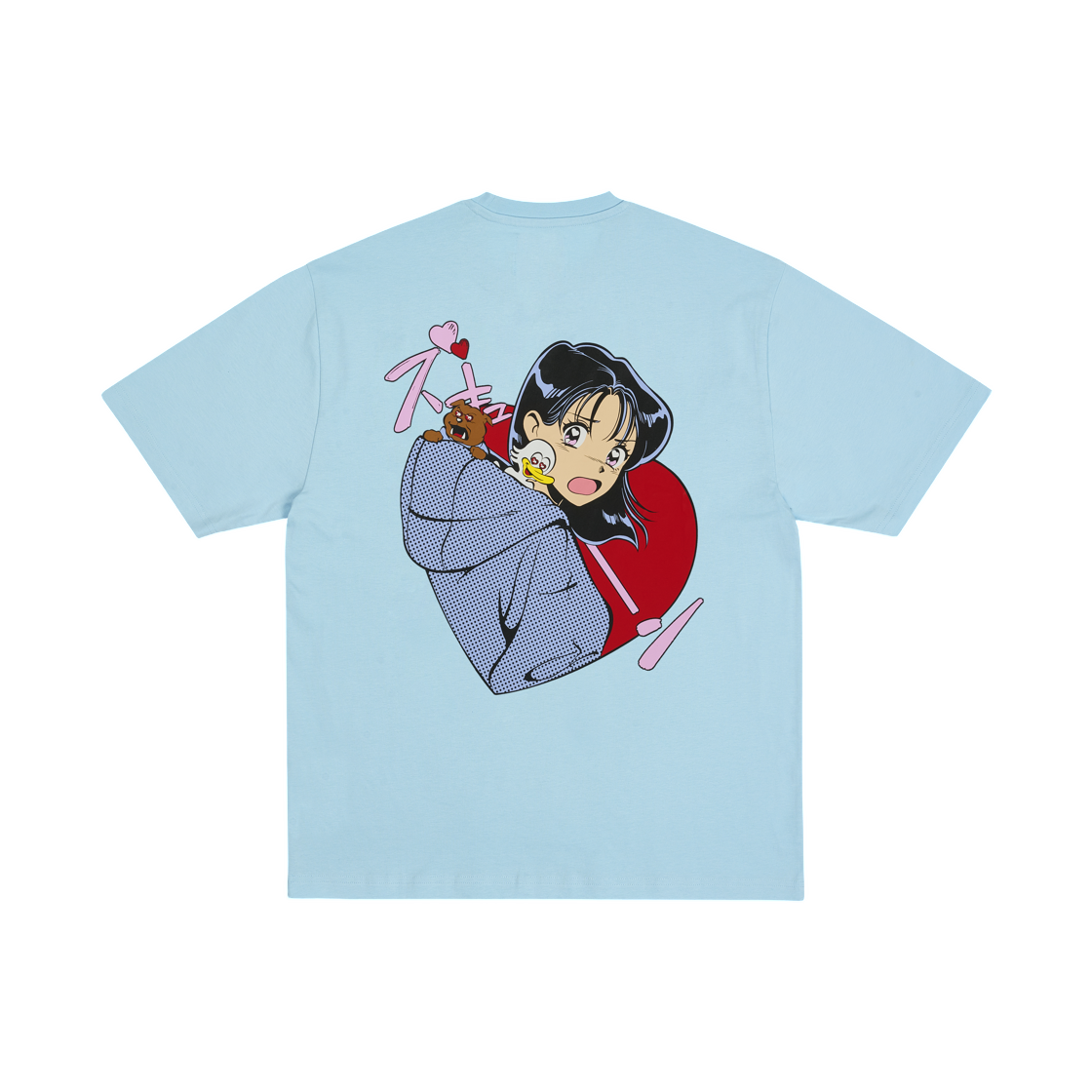 팔라스 레어 뷰 티셔츠 스카이라인 블루 - 25FW(Palace Rear View T-Shirt Skyline Blue - 25FW) - 2