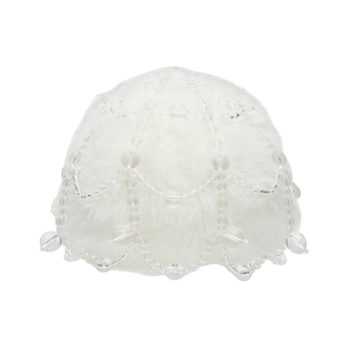 SF1ACBF3HA001 (W) Rockfishweatherwear x Susan Fang Furry Bubble Hat White