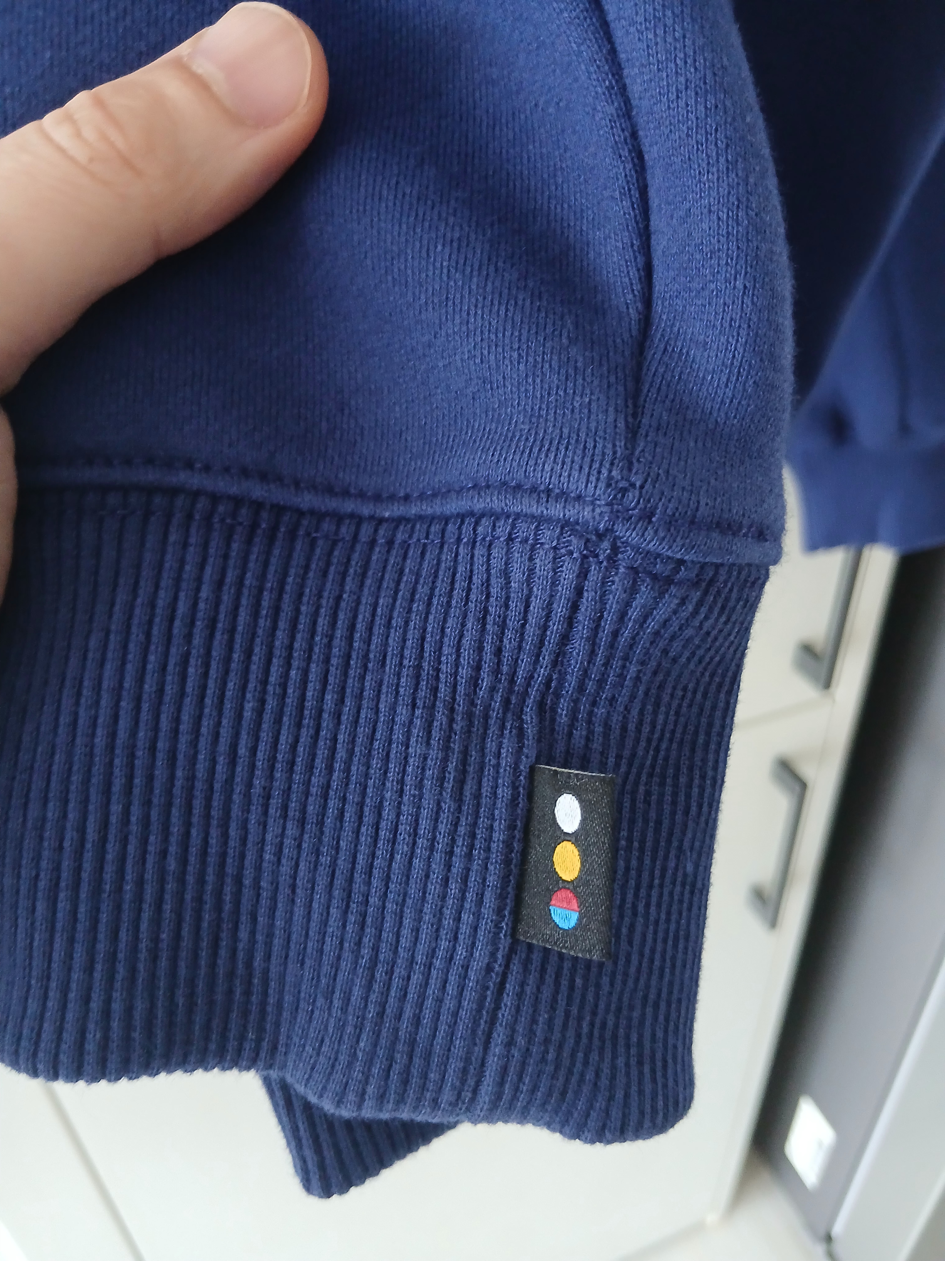 IAB Studio IAB Original Sweatshirt Navy 착용 스타일 - 4