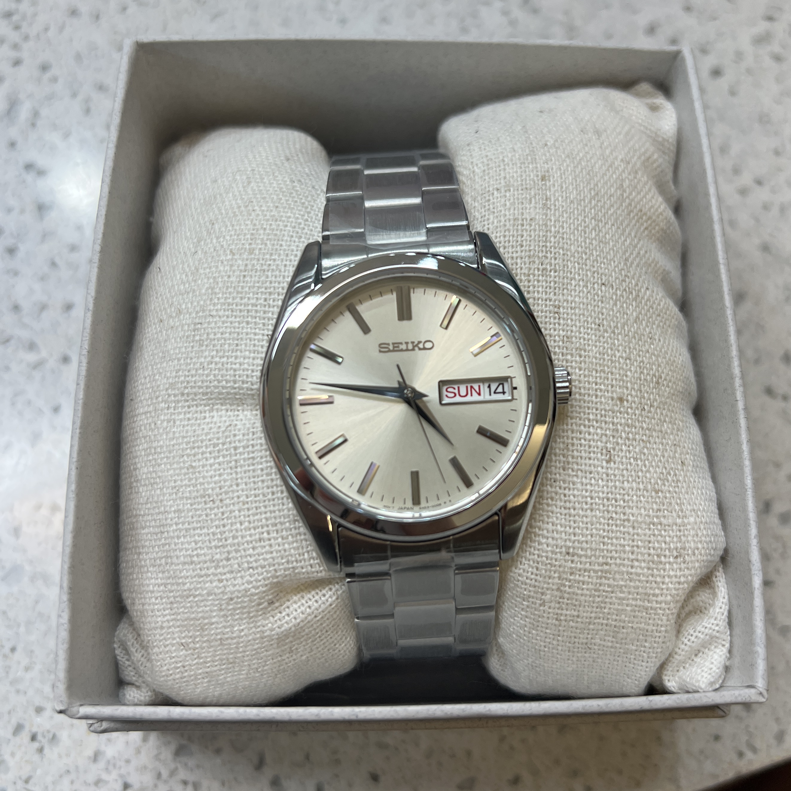 Seiko SBTH007 Silver 착용 스타일