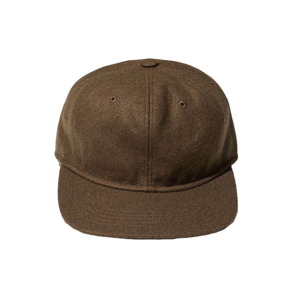 오가프 울 블렌드 솔리드 캡 브라운(OGARP Wool Blend Solid Cap Brown)