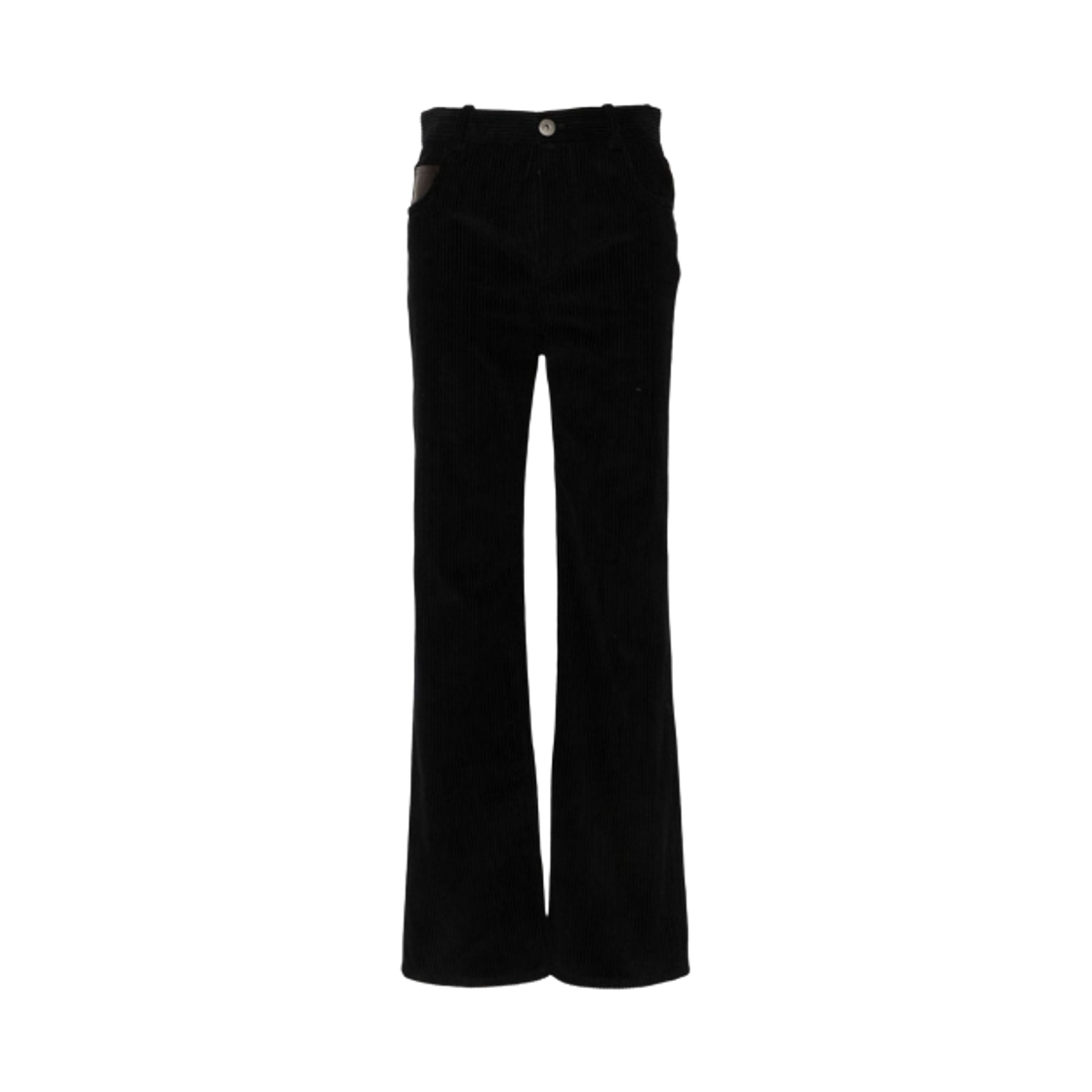(W) 보테가 베네타 코듀로이 팬츠 미드나잇 블루((W) Bottega Veneta Corduroy Pants Midnight Blue)