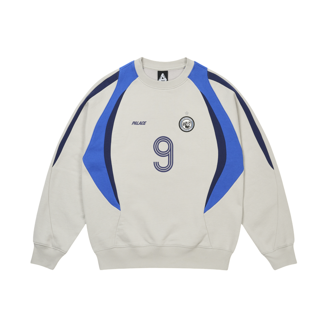 - Palace Phantasy Warm Up Crew Grey - 25FW