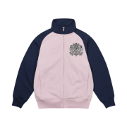 Palace Crest Sweat Lush Flush Navy - 25FW