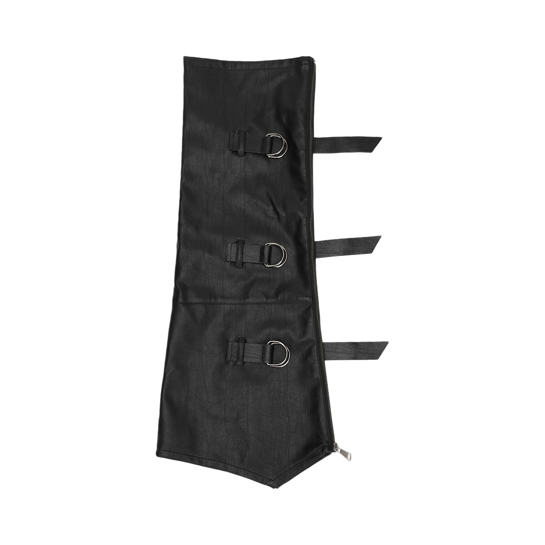 GL25FAAC01BK Gila Archive Buckle Leather Leg Warmer Black