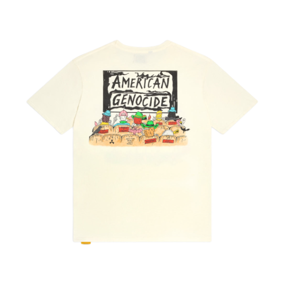 갤러리 디파트먼트 스켈레톤 비치 시어터 티셔츠 라이트 아카이벌 화이트(Gallery Dept. Skeleton Beach Theater T-Shirt Light Archival White) - 2