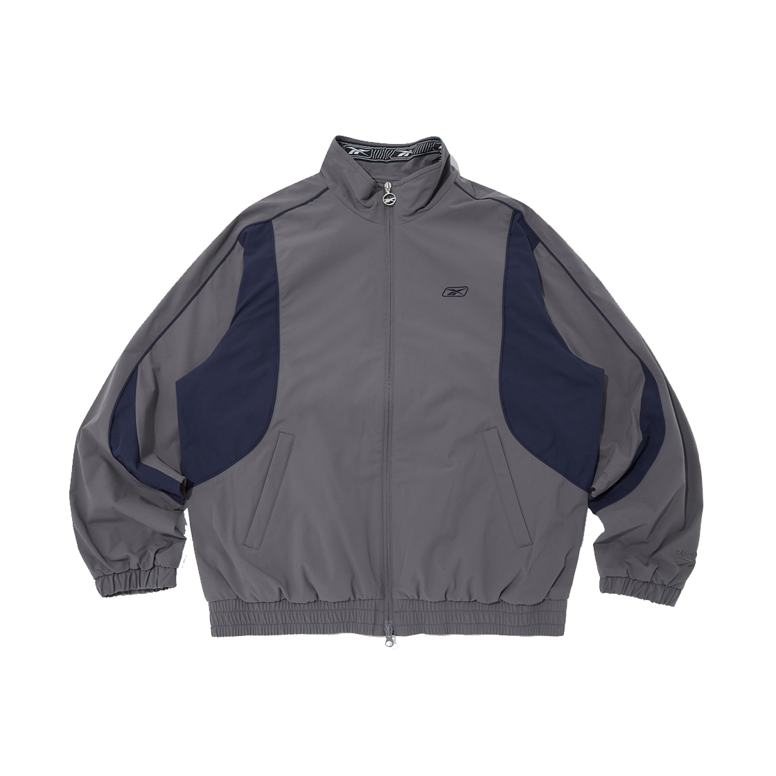 REJU5FJ30G2 Reebok Premier Warm Mesh Windbreaker Grey