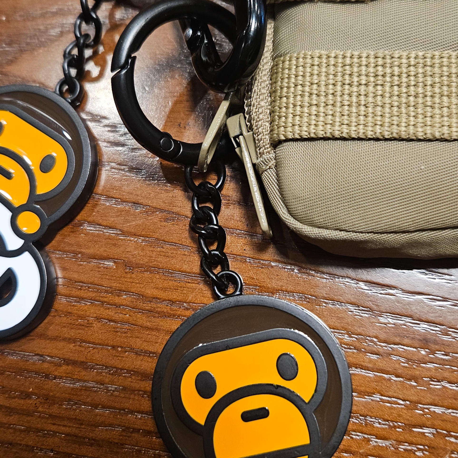 Starbucks x BAPE Baby Milo Keychain, Starbucks x BAPE Baby Milo Keychain 착용 스타일 - 3