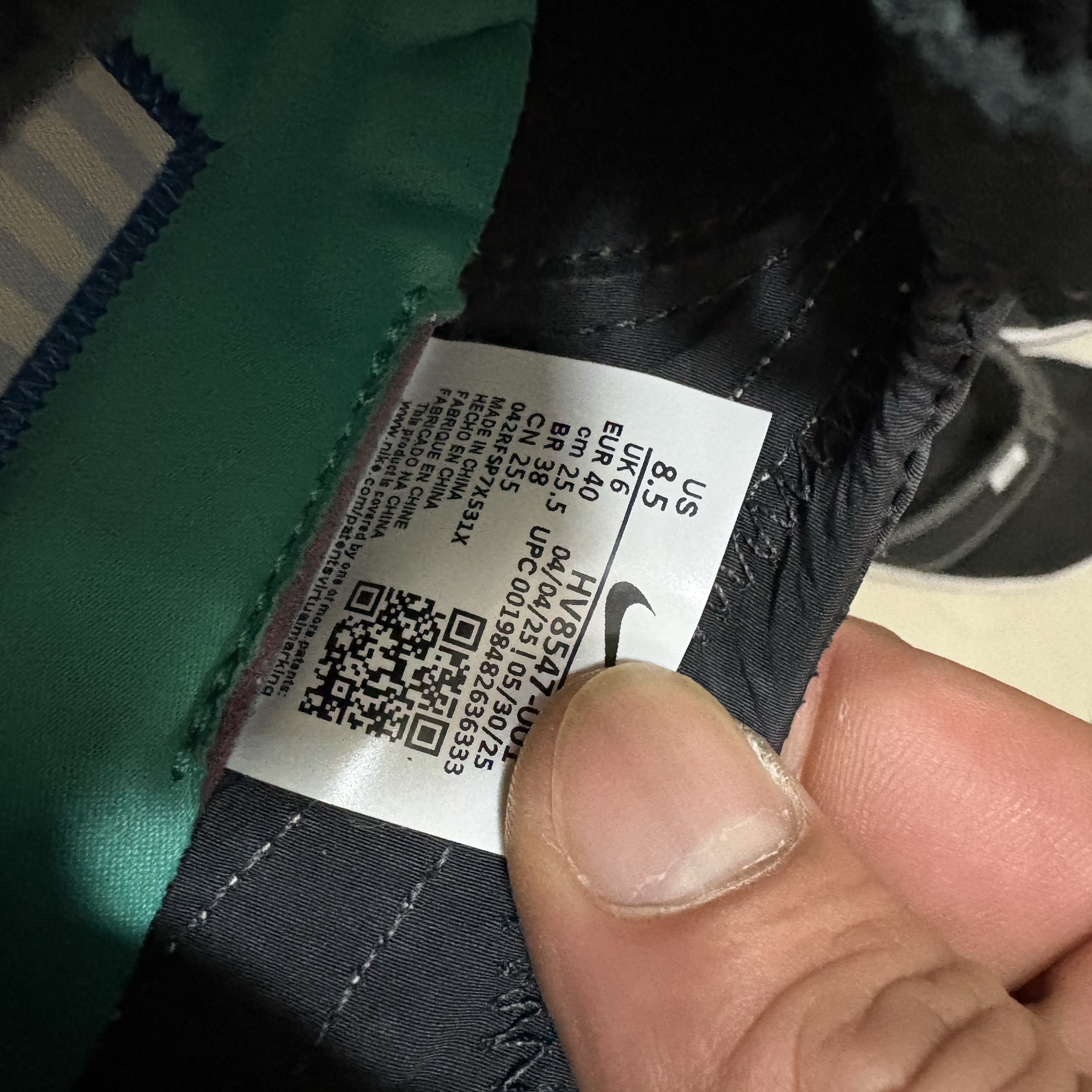 Nike x Jacquemus Moon Shoe SP Off Noir Cashmere 착용 스타일