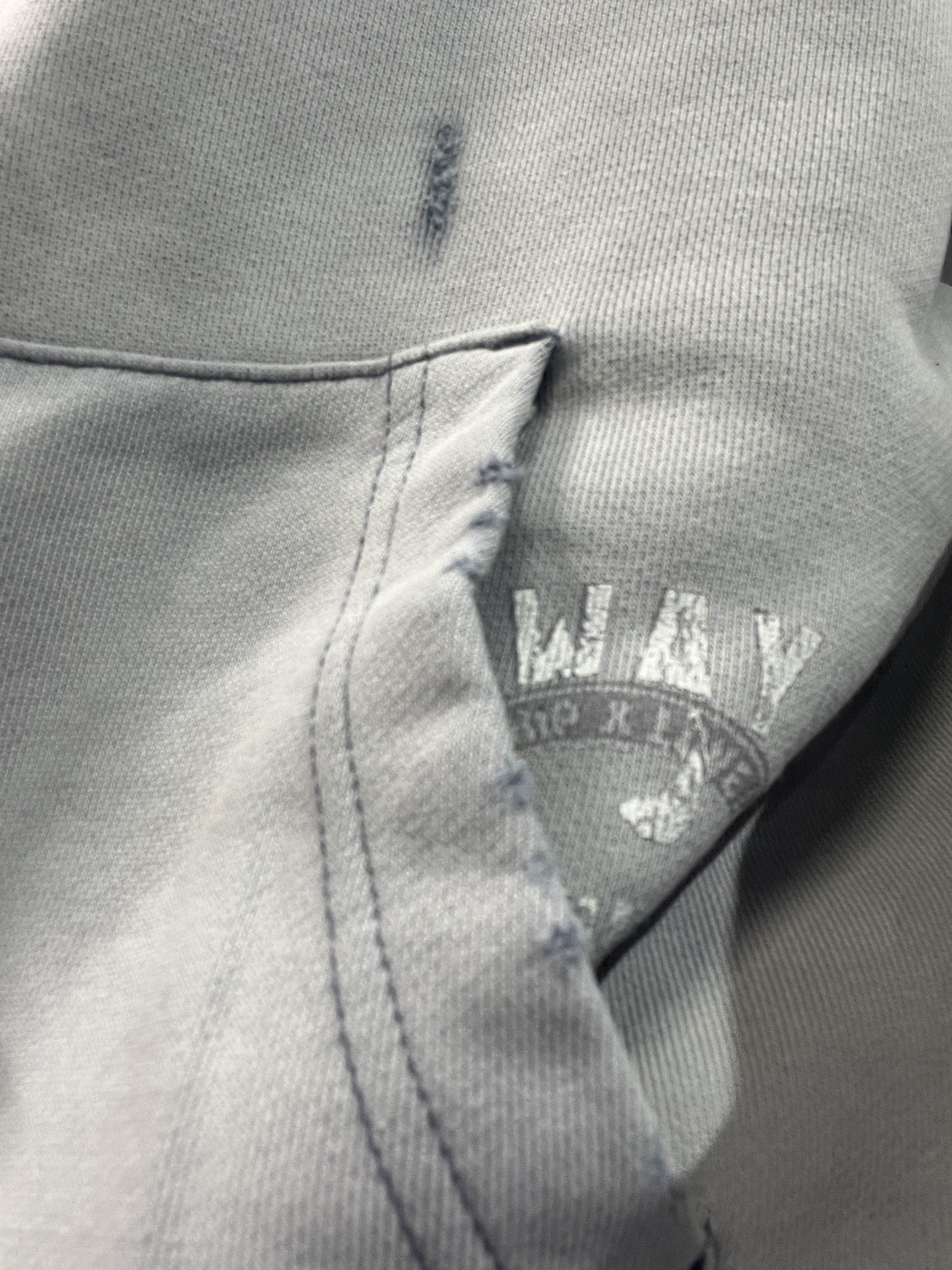 Polyteru x Casper Zip Hoodie 'Spider's Web' 1% Dyed Gray, Polyteru Human Index Human Loosed Knit Brown Charcoal 착용 스타일 - 5