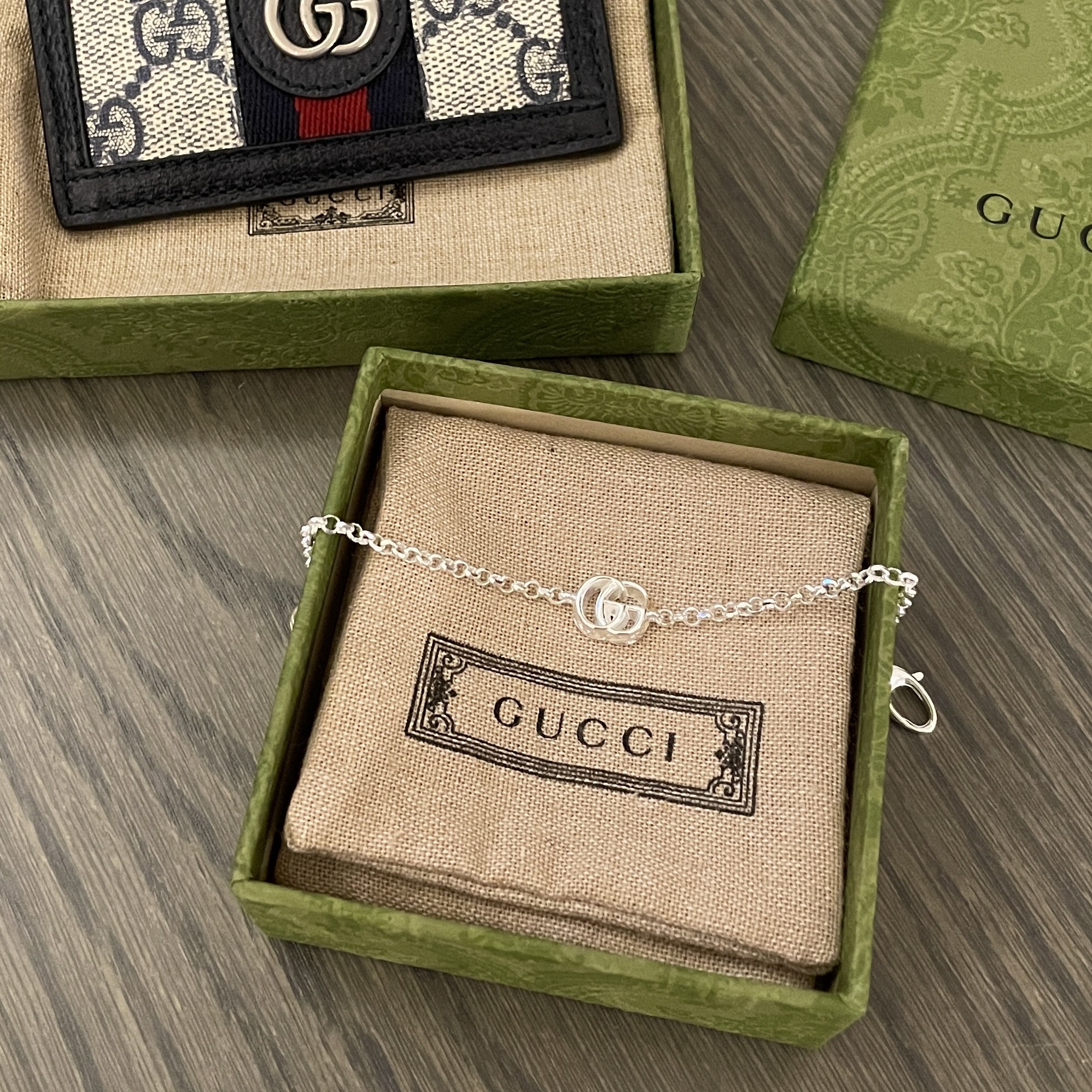 Gucci GG Marmont Bracelet 925 Sterling Silver 착용 스타일