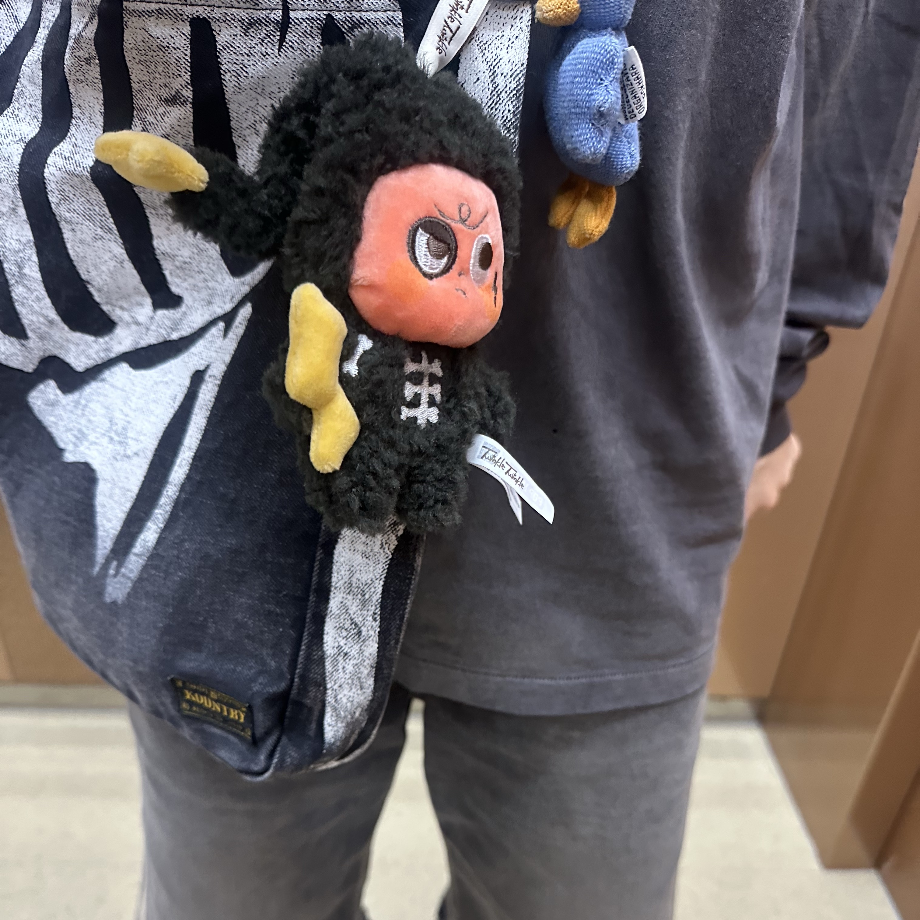 Pop Mart Twinkle Twinkle Sweet Dreams Forecast Series Plush Pendant Flash Warning (Opened Case) 착용 스타일