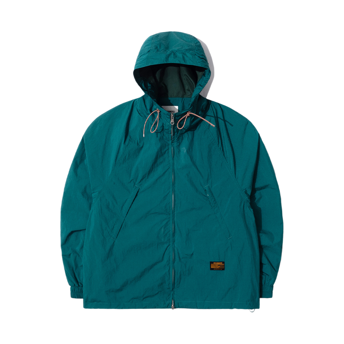 Q5AMJK003GRE QT8 GARMENTS Nostalgia Windbreaker Green