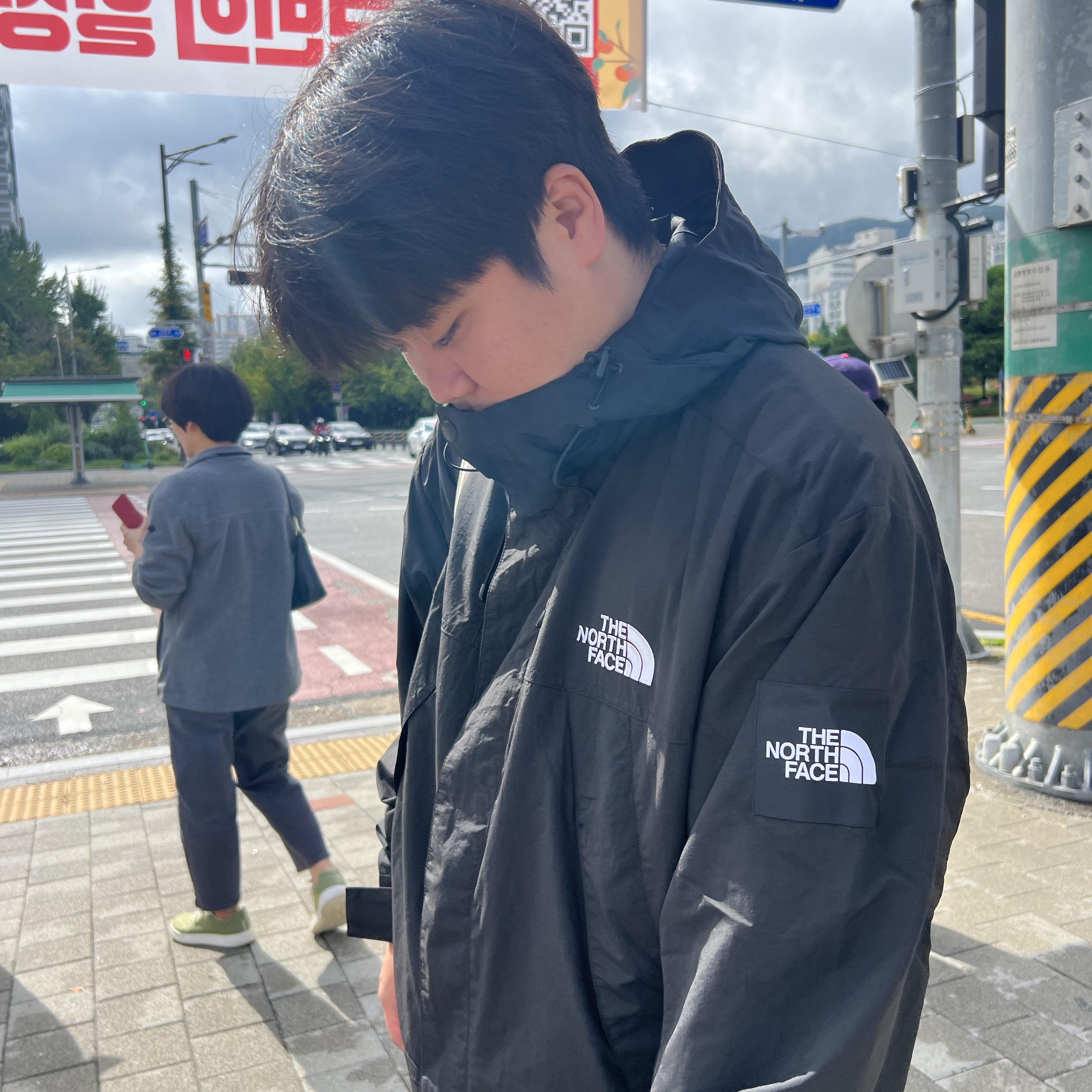 The North Face White Label Martis Jacket Black 착용 스타일 - 1