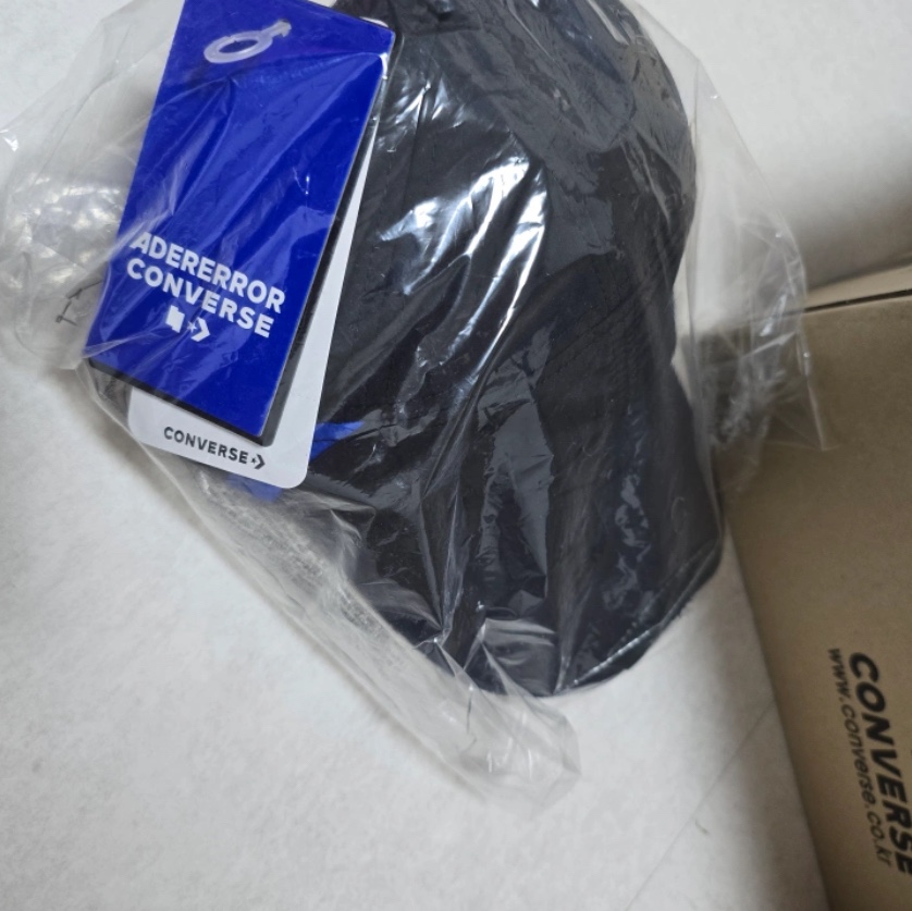 Converse x Ader Error 6 Panel Cap Black 착용 스타일