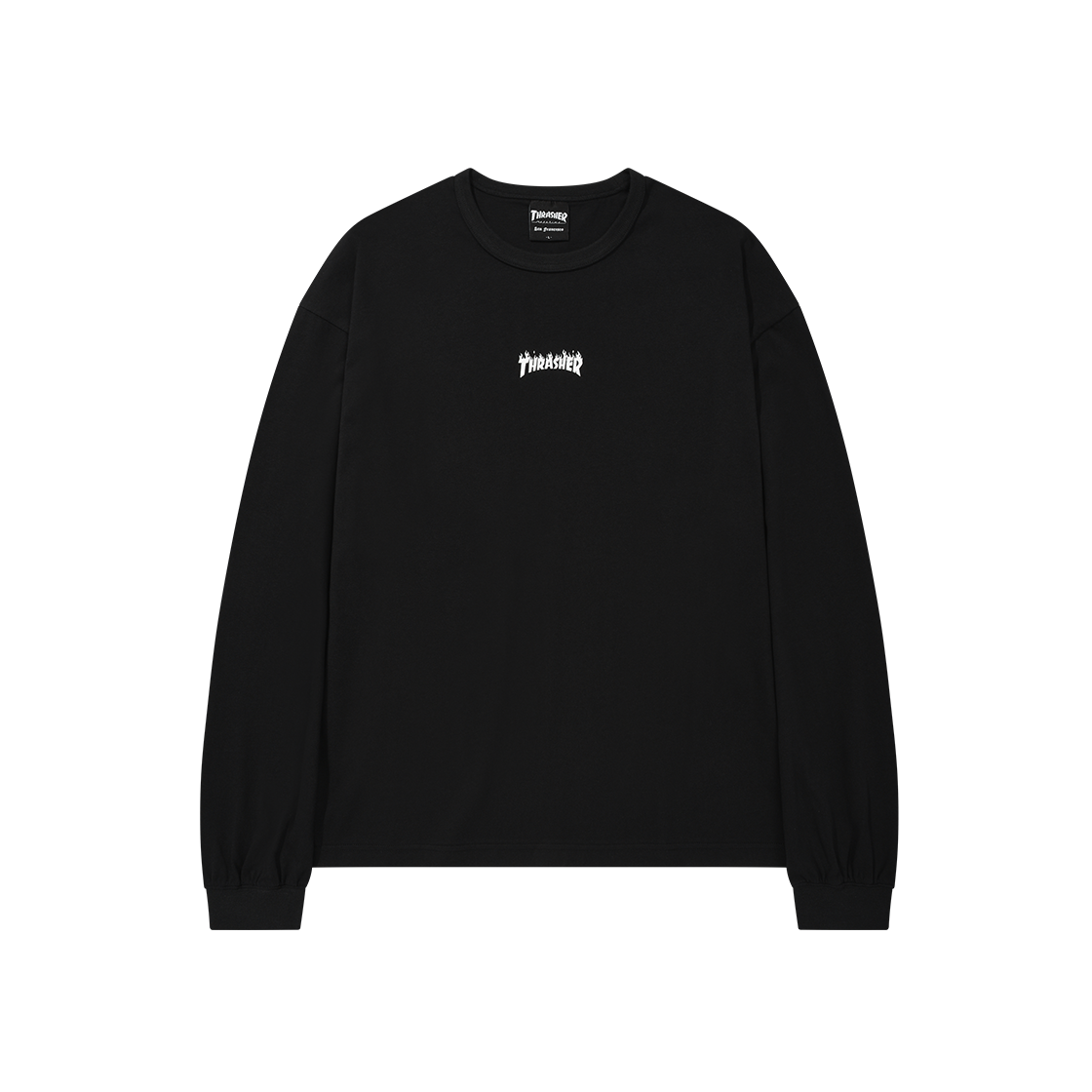 트레셔 플레임 로고 롱슬리브 블랙(THRASHER Flame Logo long sleeves Black)
