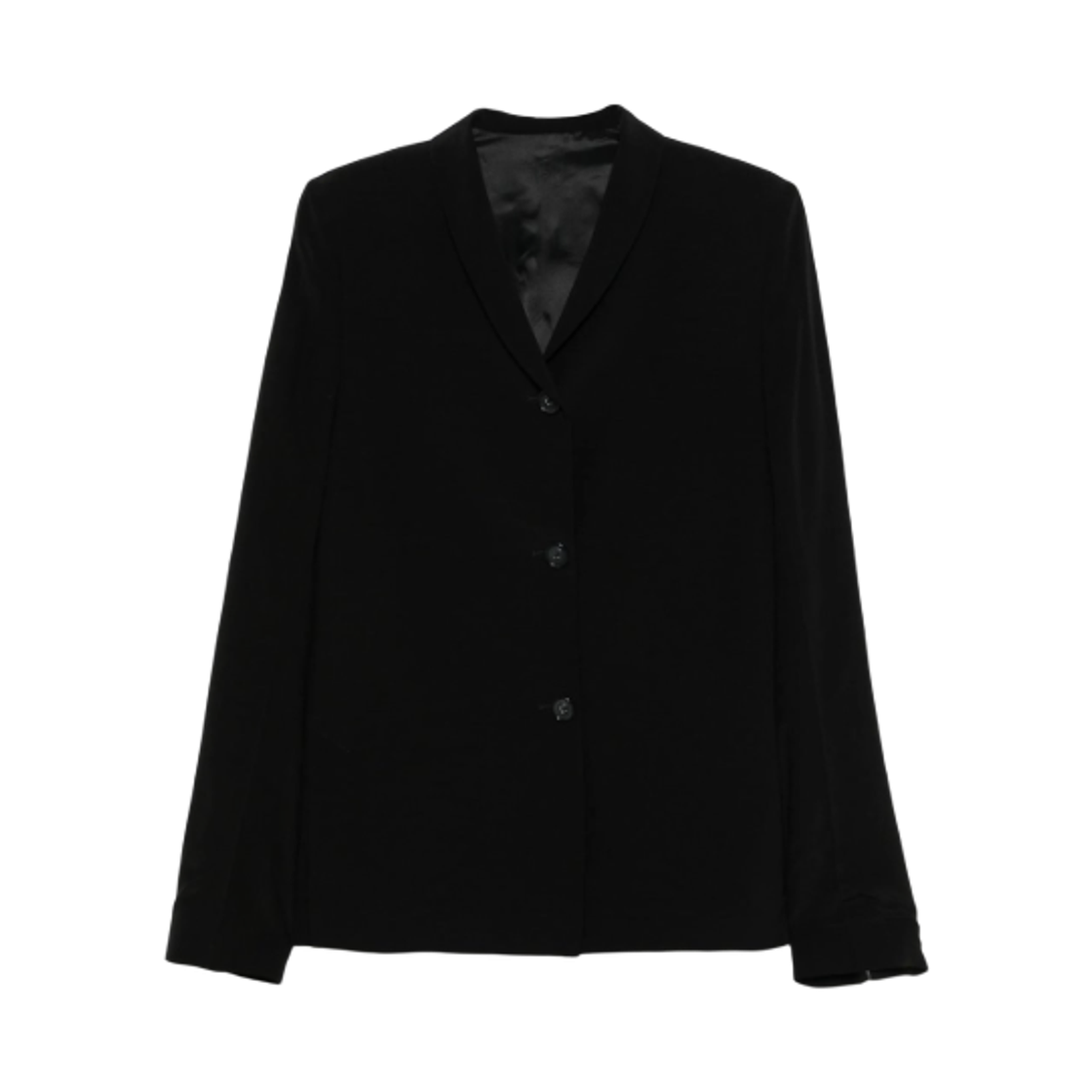 252-WRT0429-FB0378-001 (W) Toteme Summer Blazer Black