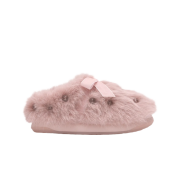 (W) Rockfishweatherwear x Susan Fang Furry Mule Pink