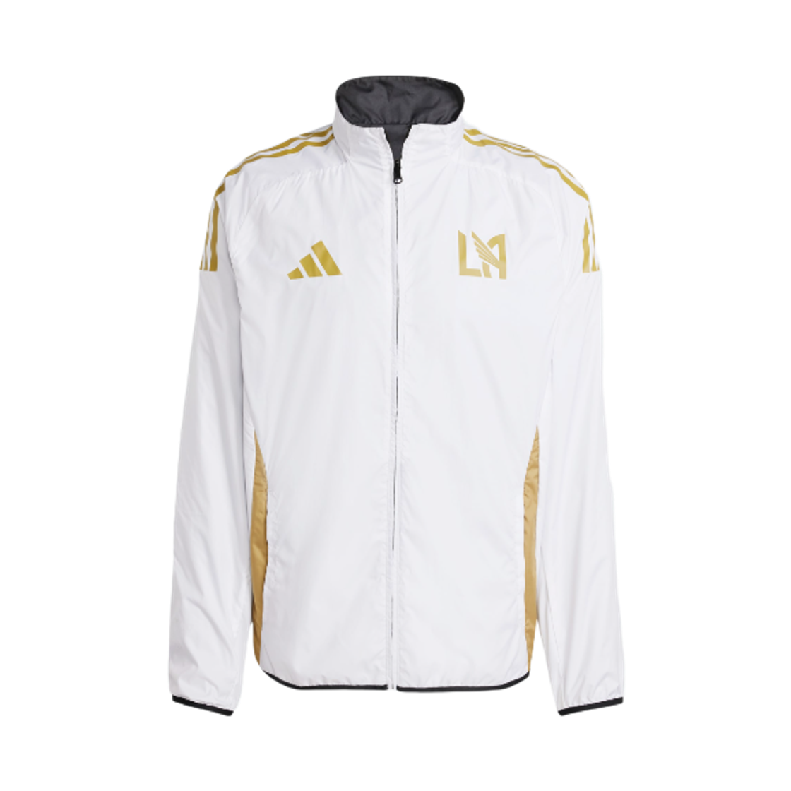 아디다스 LAFC 리버시블 앤섬 자켓 블랙 - US 사이즈 (논 마킹 버전)(Adidas LAFC Reversible Anthem Jacket Black - US Sizing (Non Marking Ver.)) - 2