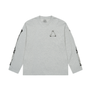 Palace Tri-Bone Longsleeve Grey Marl - 25FW