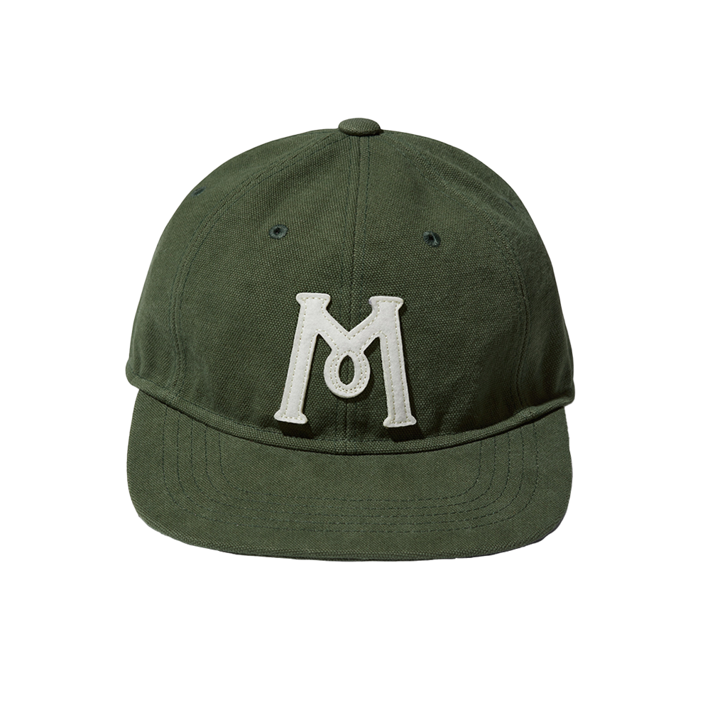 O25FFCA016VG OGARP Oxford M Logo 6P Cap Vintagegreen