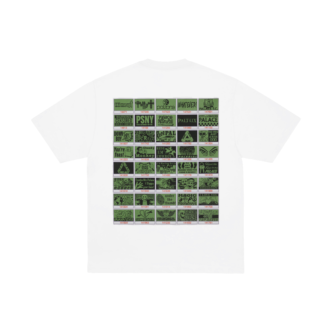 팔라스 탑 업 티셔츠 화이트 - 25FW(Palace Top Up T-Shirt White - 25FW) - 2
