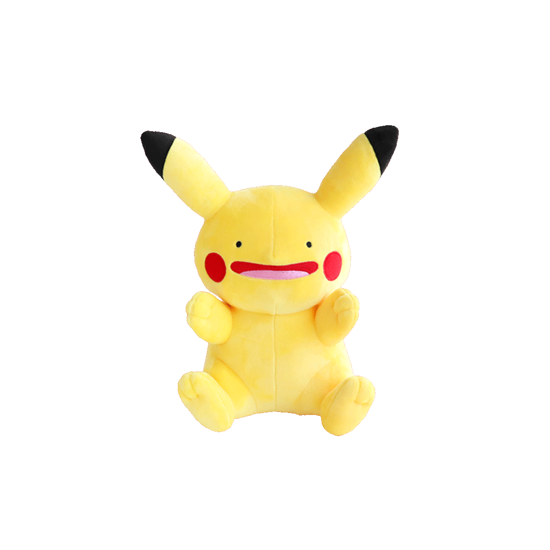 3137-20 Many a Little Pokemon Plush toy 25cm METAMONG as Pikachu (sittng)