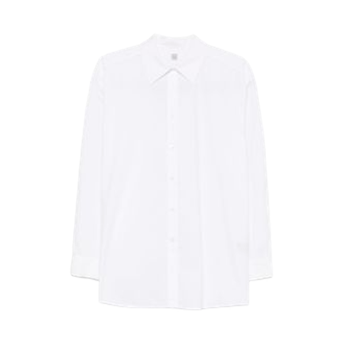 252-WRT0480-FB0415-047 (W) Toteme Organic Cotton Shirt White