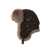 AEAE Fur Trooper Hat Brown