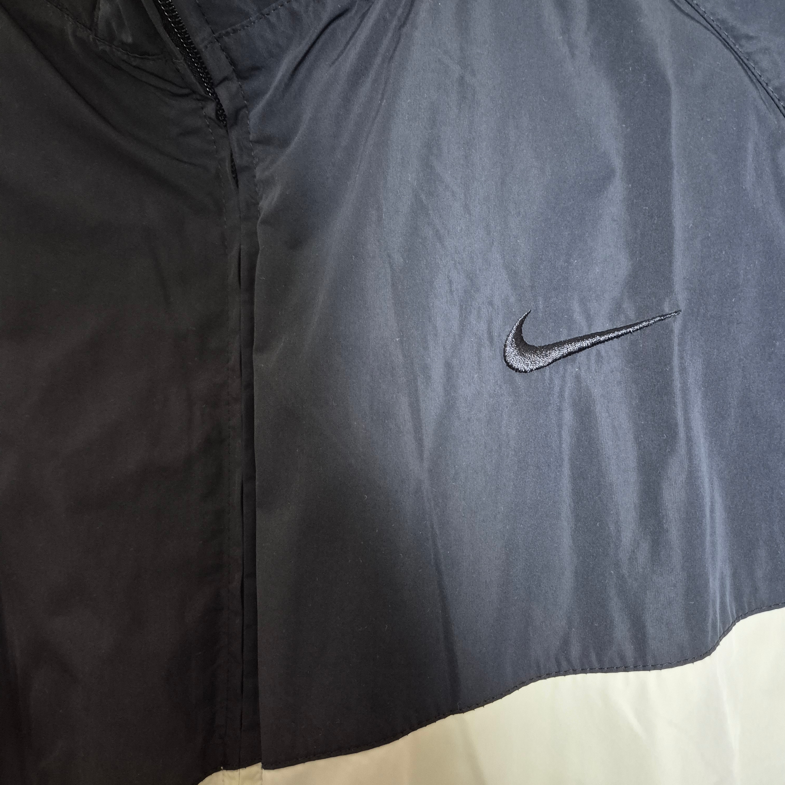 Nike Swoosh Woven Jacket Black Coconut Milk - Asia 착용 스타일