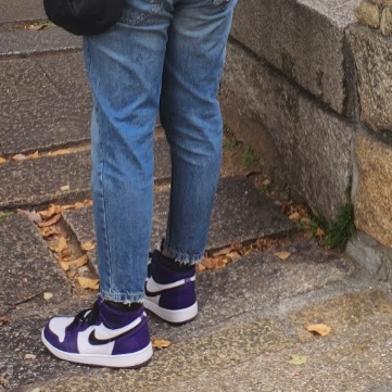 Jordan 1 Retro High OG Court Purple 2020 착용 스타일