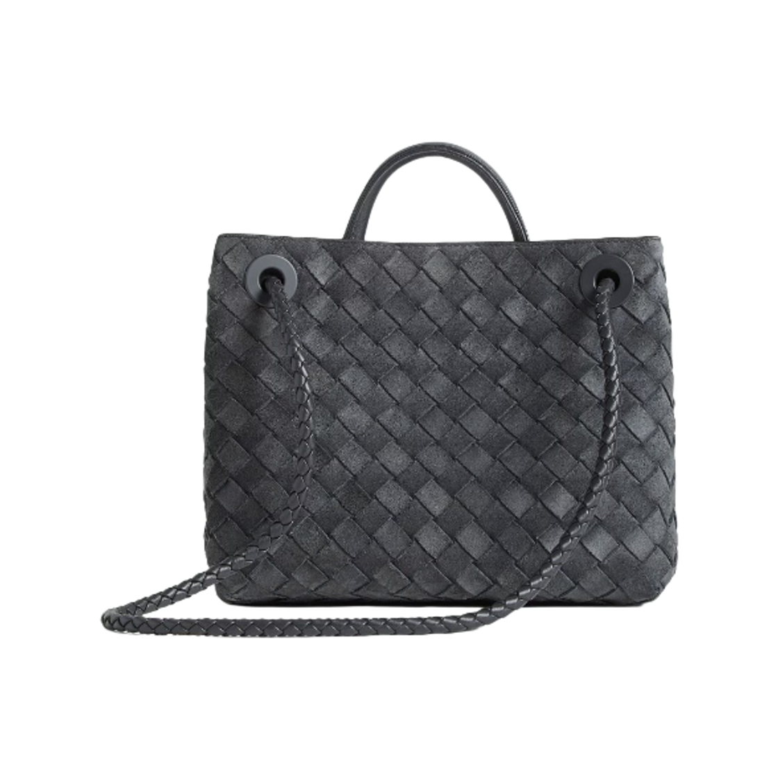 보테가 베네타 스몰 안디아모 그래파이트(Bottega Veneta Small Andiamo Graphite) - 3