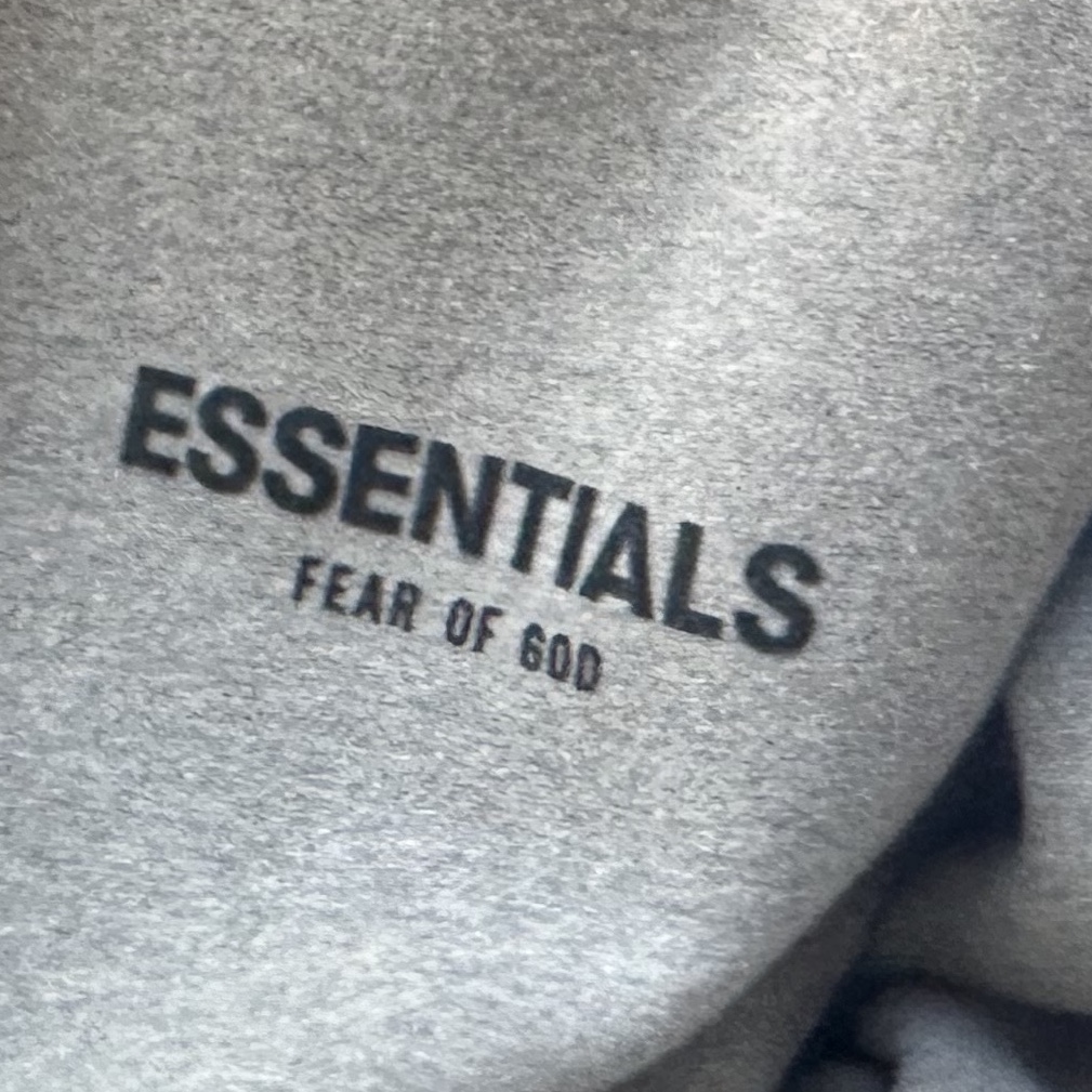 Essentials Fleece Hoodie Light Heather Grey - 24FW 착용 스타일