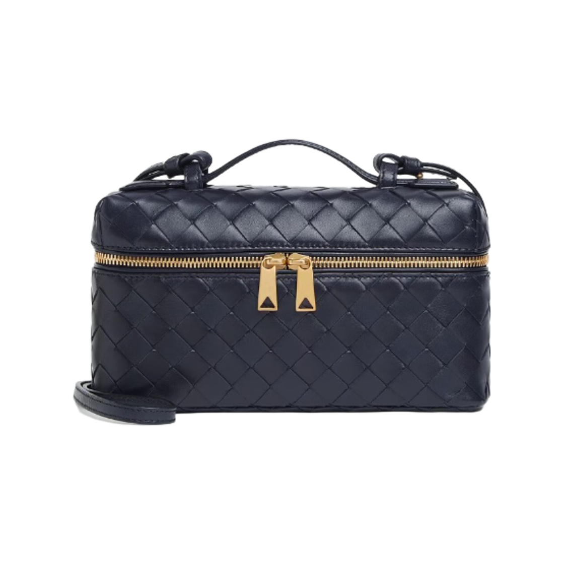 789109V3IV14183 Bottega Veneta Bang Bang Vanity Case Nocturnal