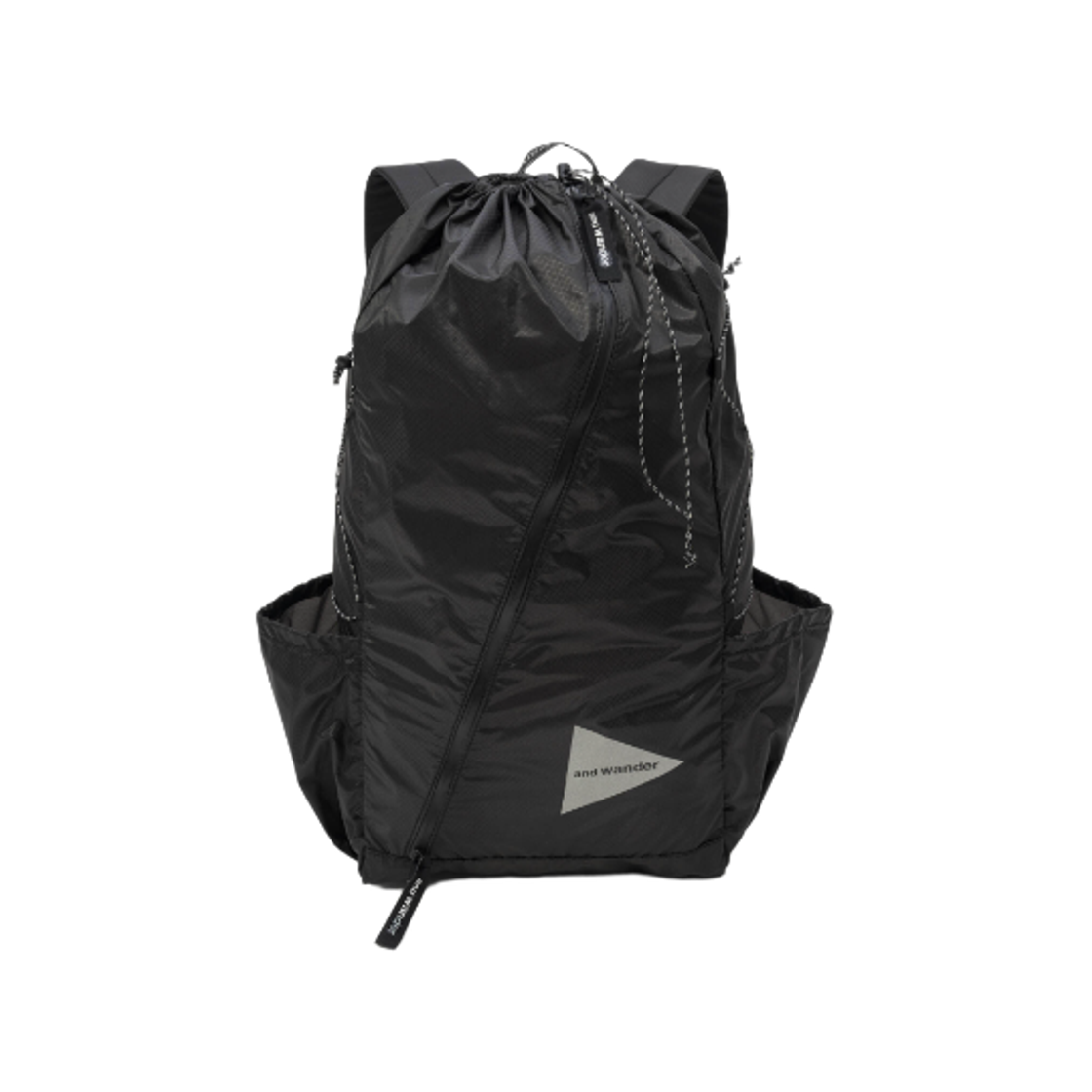 앤드 원더 실 데이팩 블랙(And Wander Sil Daypack Black)