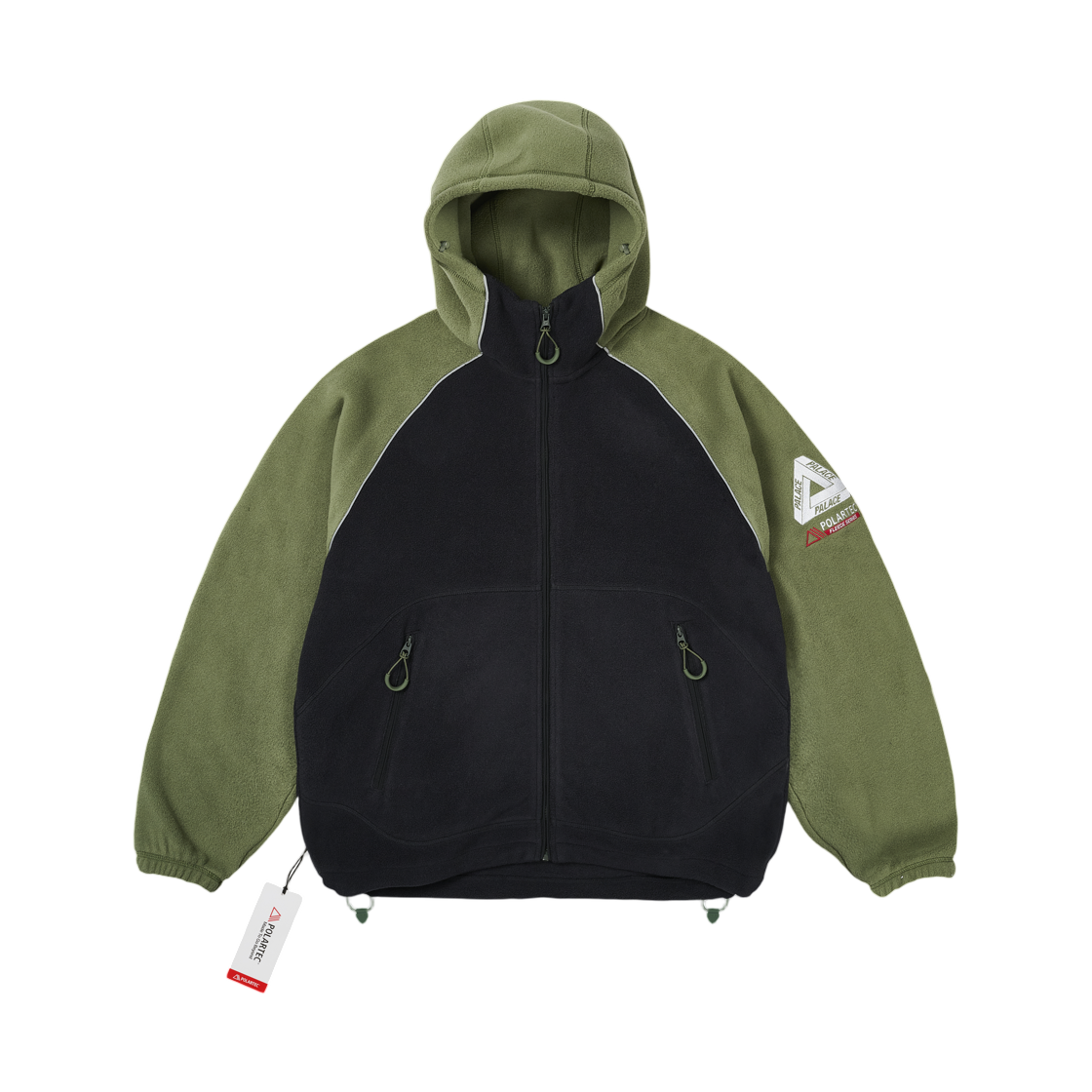 팔라스 폴라텍 자켓 올리브 블랙 - 25FW(Palace Polartec Jacket Olive Black - 25FW)