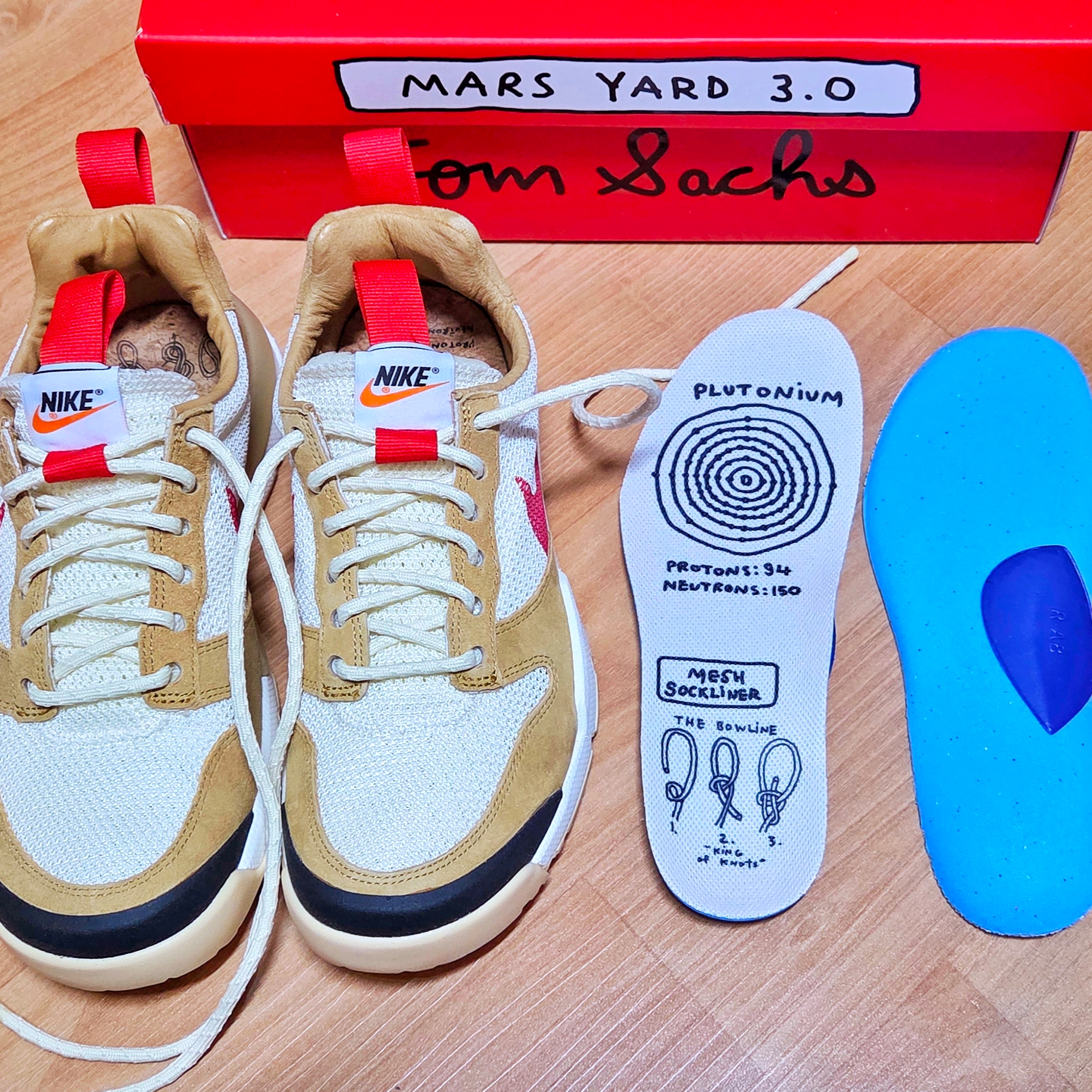 Nike x Tom Sachs Mars Yard Shoe 3.0 Space Camp 착용 스타일 - 3