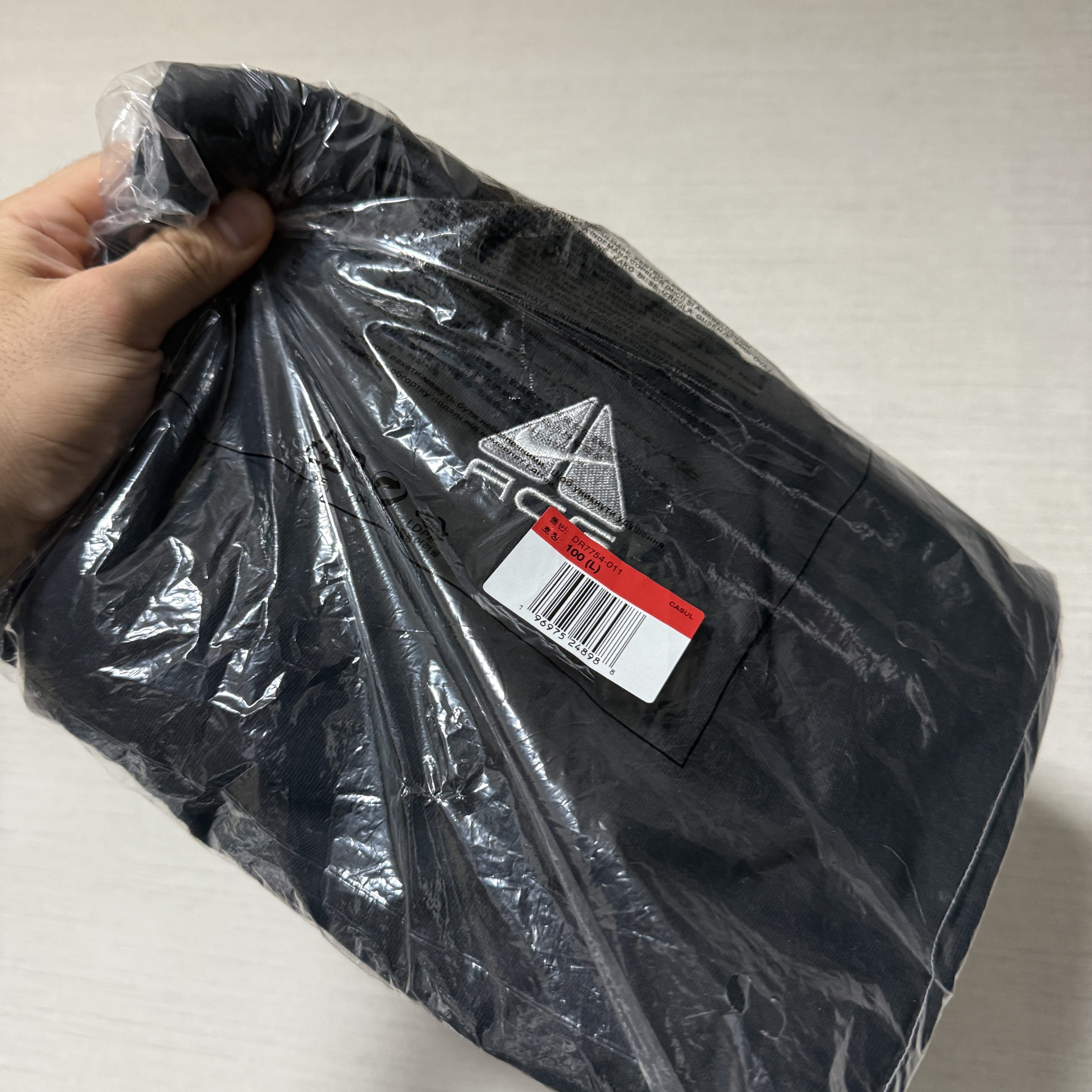 Nike ACG LBR Lungs T-Shirt Black - Asia 착용 스타일