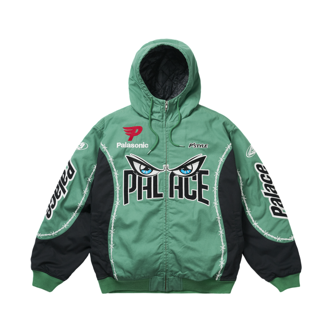 - Palace Need For P's Jacket Green - 25FW