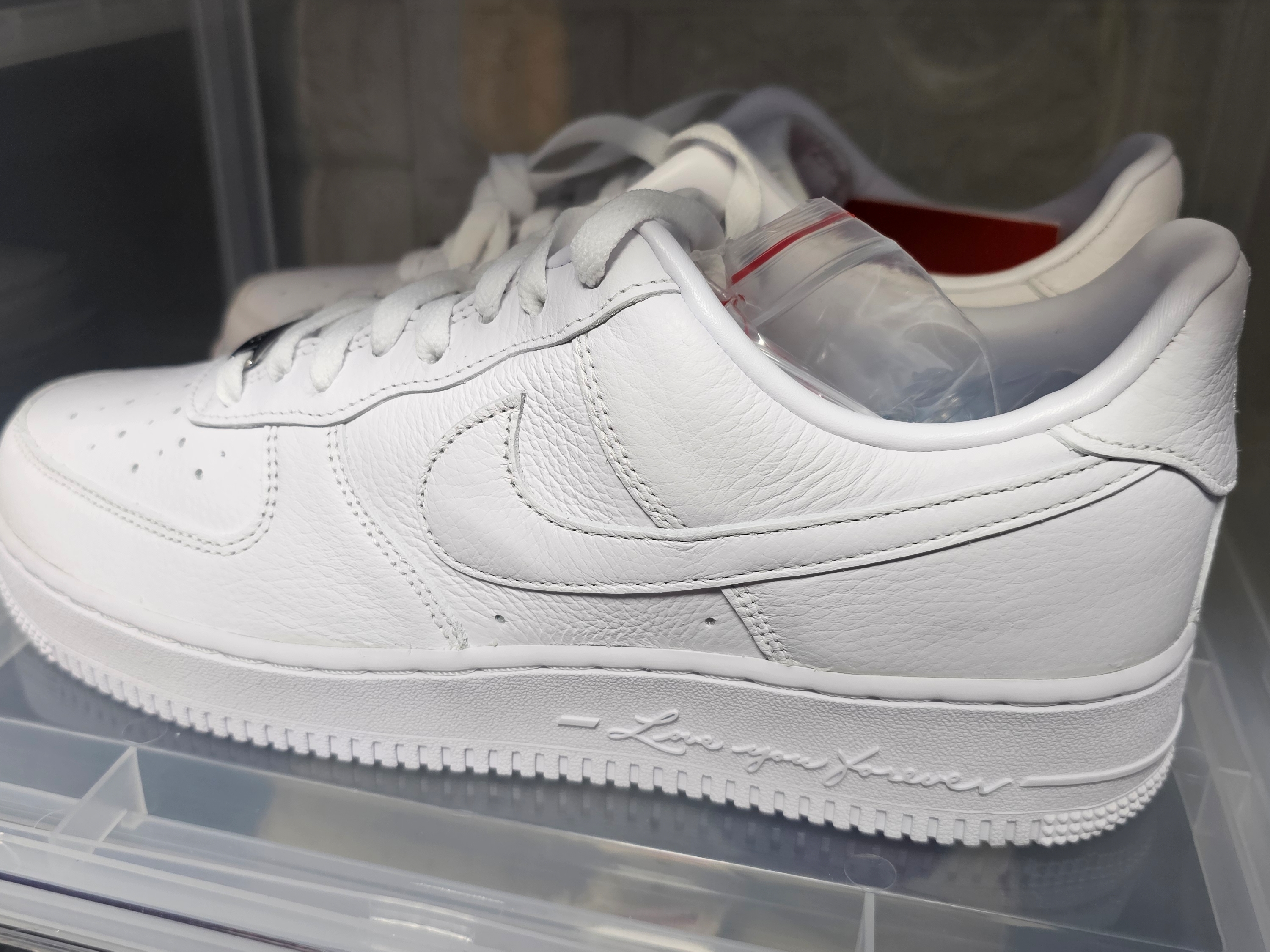 Nike x Drake Nocta Air Force 1 Low SP Certified Lover Boy White 착용 스타일