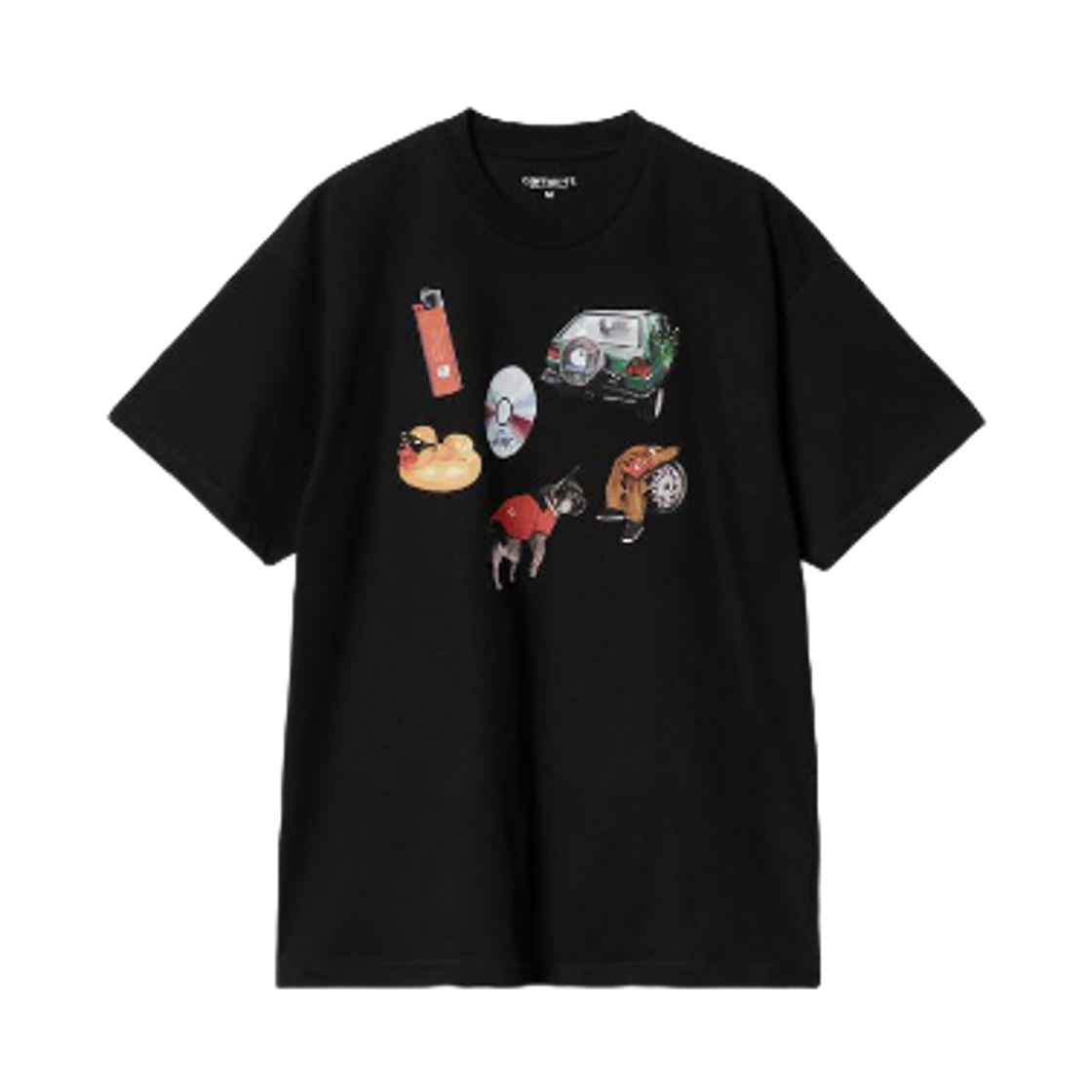 I034780-89-XX Carhartt WIP S/S Jacob Rochester T-Shirt Black