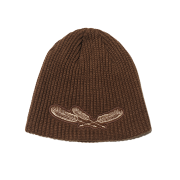 OGARP Arrow Applique Beanie Brown
