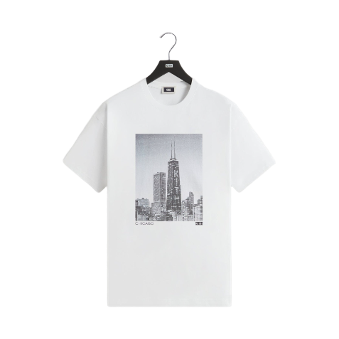 키스 시카고 본부 티셔츠 화이트(Kith Chicago HQ T-Shirt White)