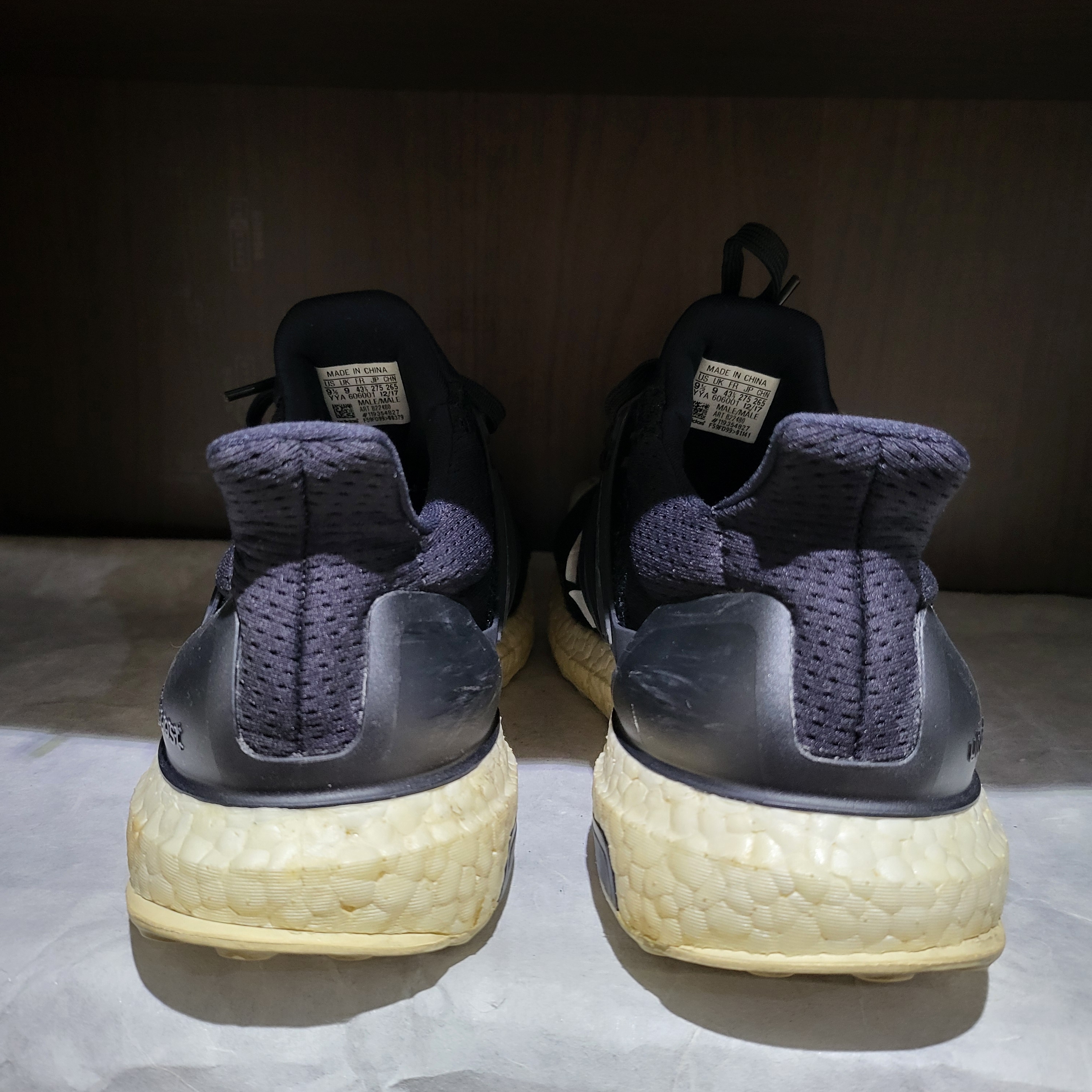 Adidas x Undefeated Ultraboost 4.0 Black 착용 스타일